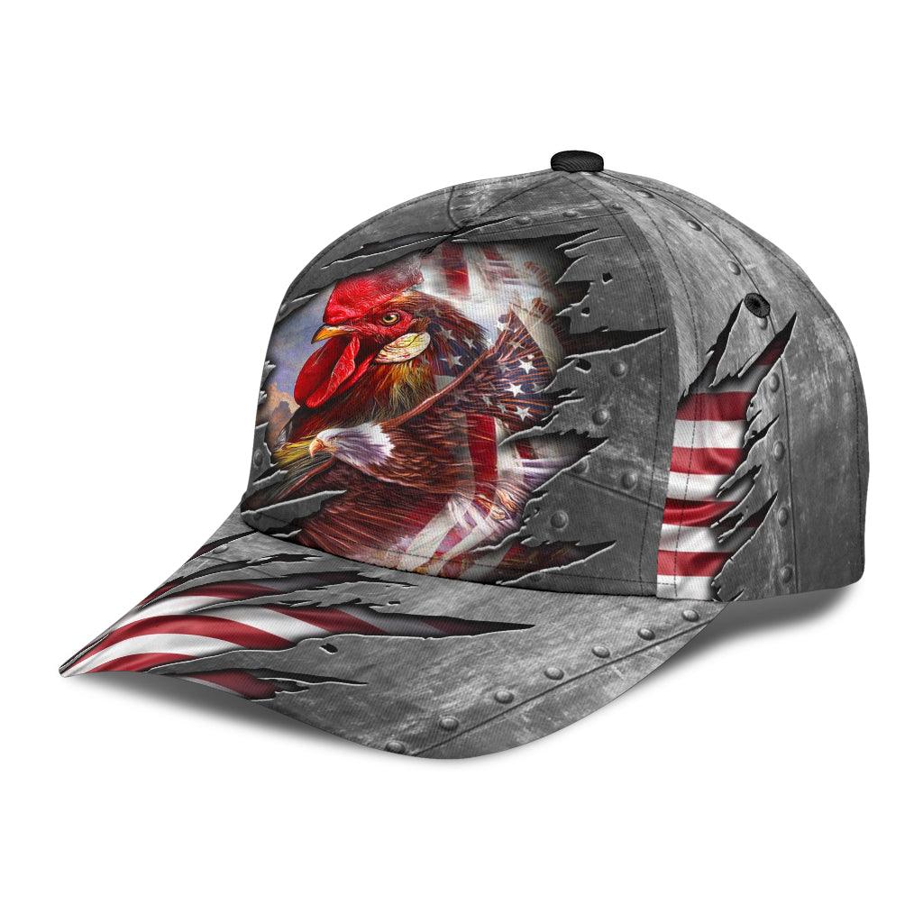 Chicken Classic Cap, Gift for Farmers, Cow Lovers, Chicken Lovers Trucker Hats Custom Hats Gifts For Men & Women