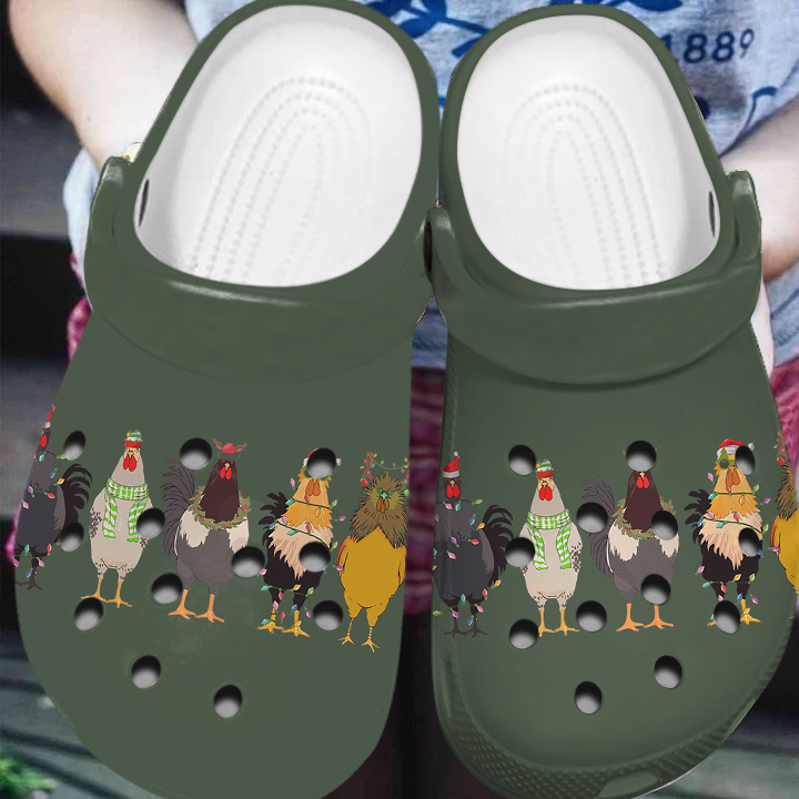 Chicken Crocs Crocband Clogs Shoes Comfortable For Men Women and Kids - Image 2