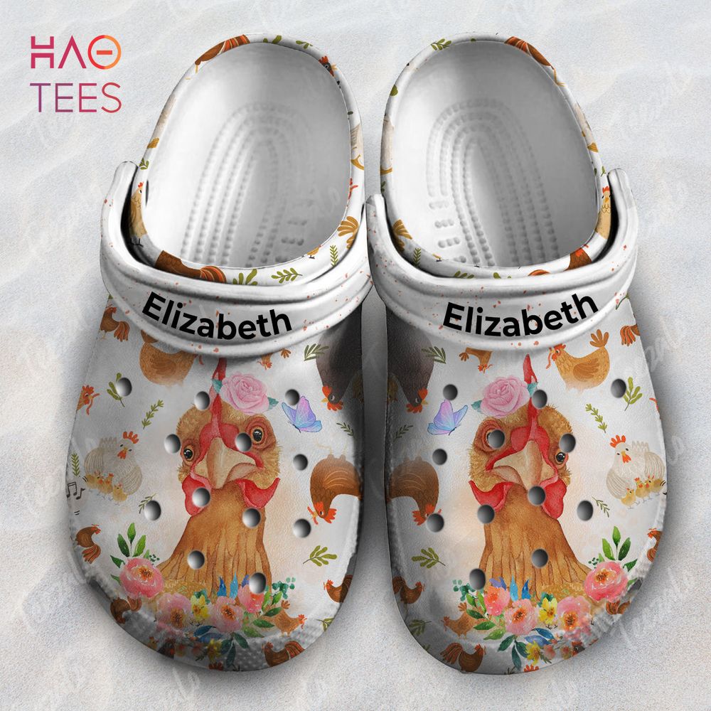 Chicken Cute Crocs Crocband Clogs Shoes Comfortable For Men Women and Kids
