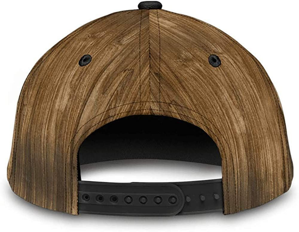 Chicken Hiding Wood 3D Printed Unisex Hat Classic Cap, Baseball Cap Trucker Hats Custom Hats Gifts For Men & Women