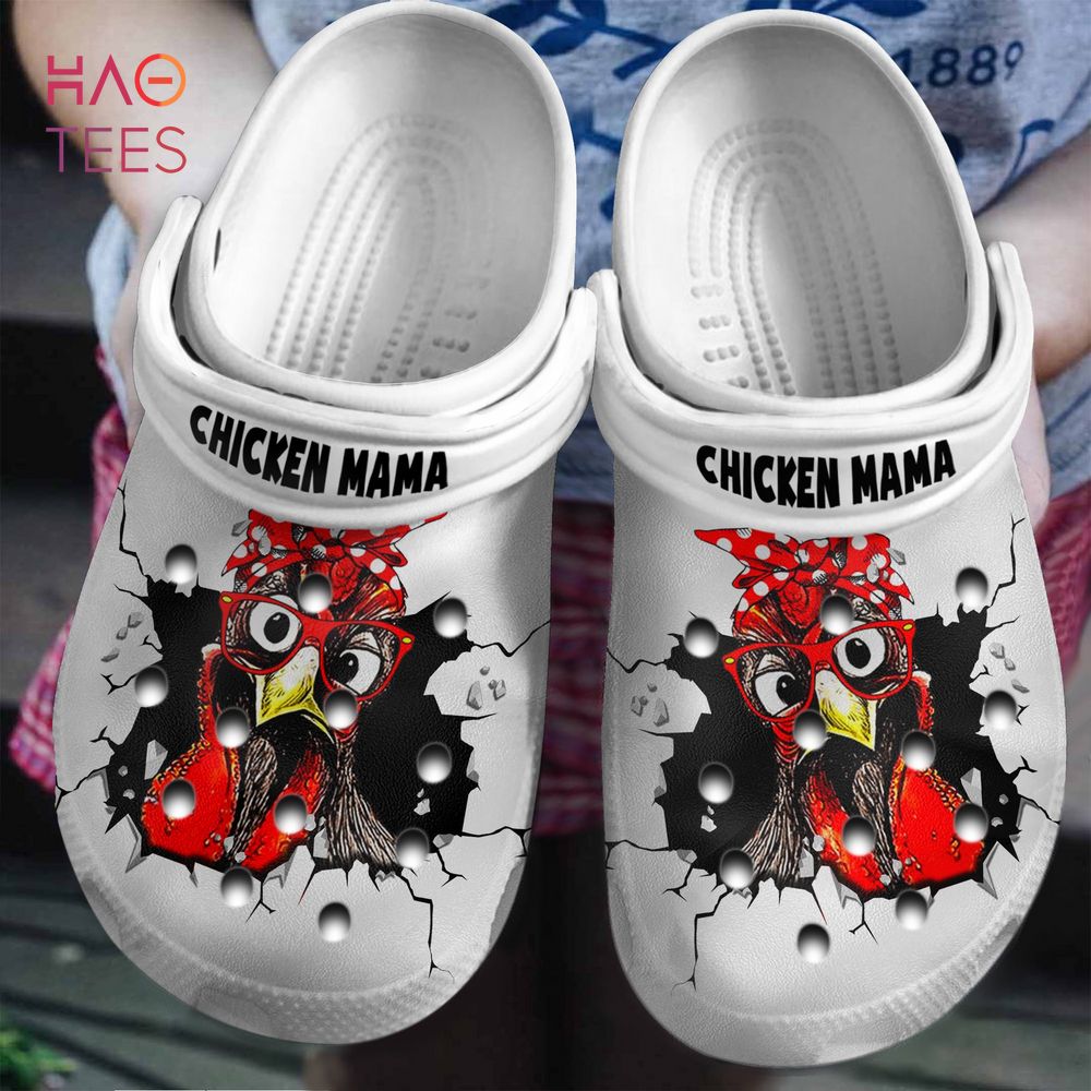 Chicken Mama In Hole Crocs Crocband Clogs Shoes Comfortable For Men Women and Kids
