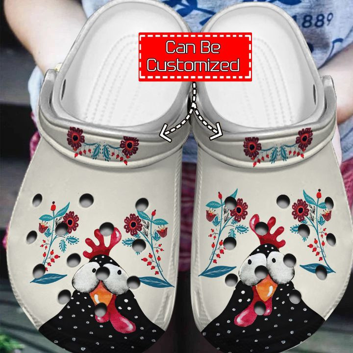 Chicken - Personalized Beautiful Chicken Clog Shoes For Men And Women