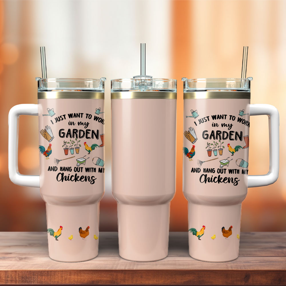 Chickens Custom Stanley Cup 40 oz 30 oz Tumbler With HandleTVC2301415