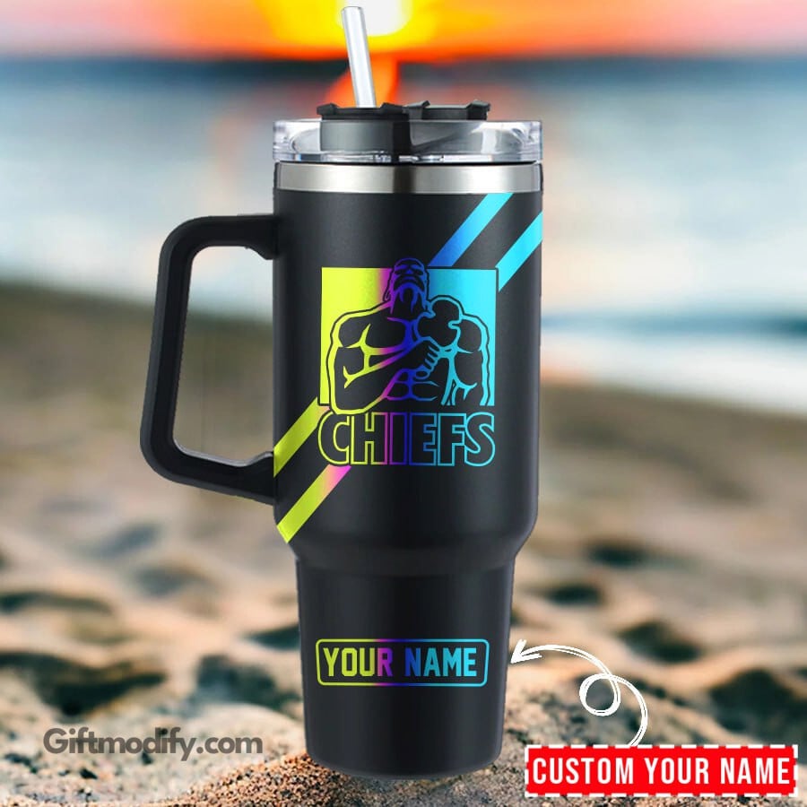 Chiefs Super Rugby Hologram Logo Custom Stanley Cup 40 oz 30 oz Tumbler With HandleTVC2301181