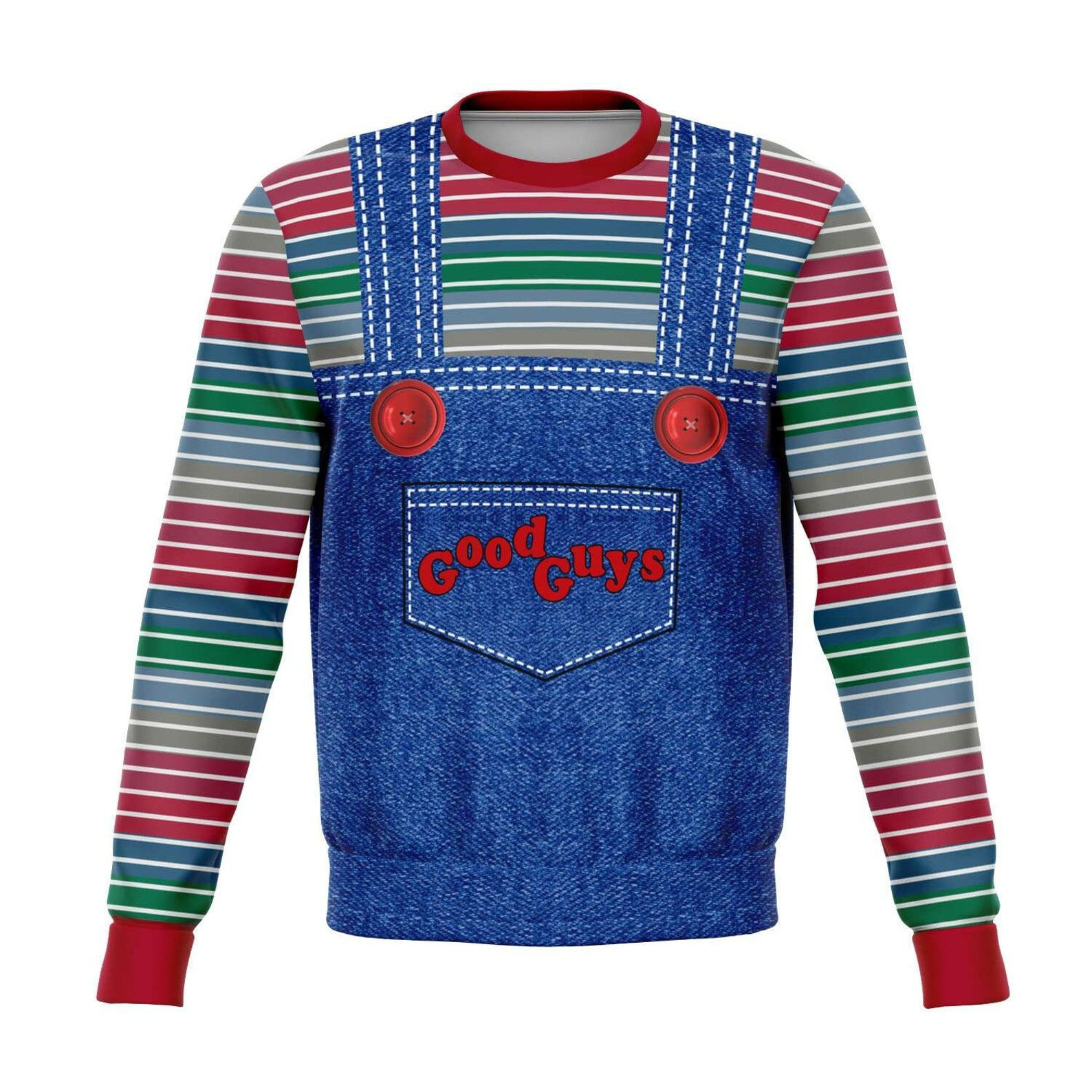 Child'S Play 3D Ugly Christmas Sweater Adult 3D Funny Matching for family