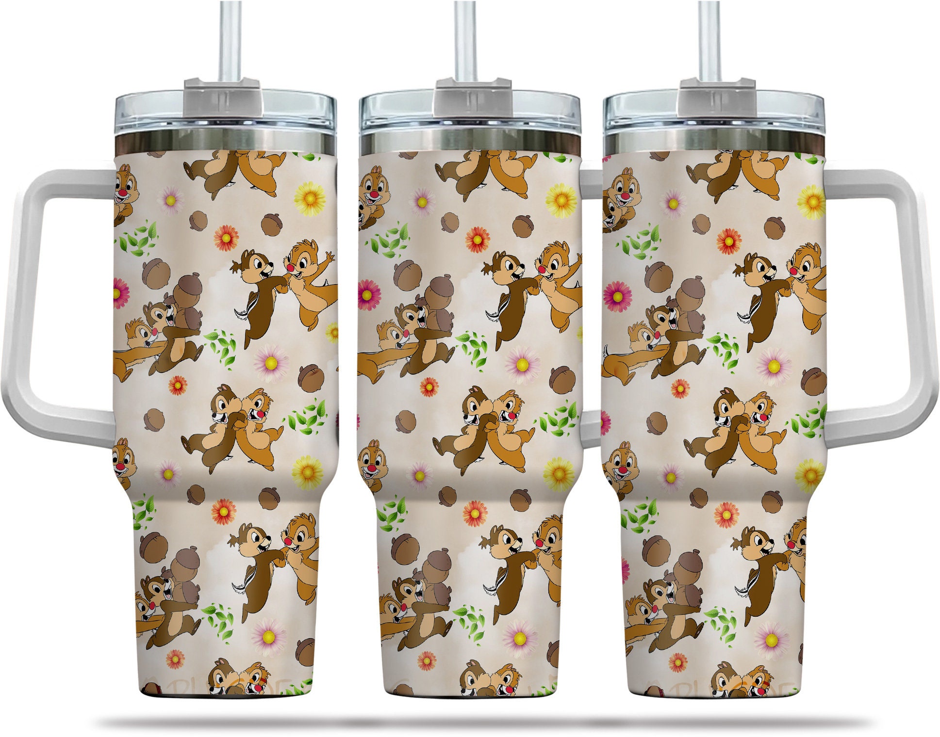 Chip And Dale Disney Cartoon Custom Stanley Cup 40 oz 30 oz Tumbler With HandleTVC2301973
