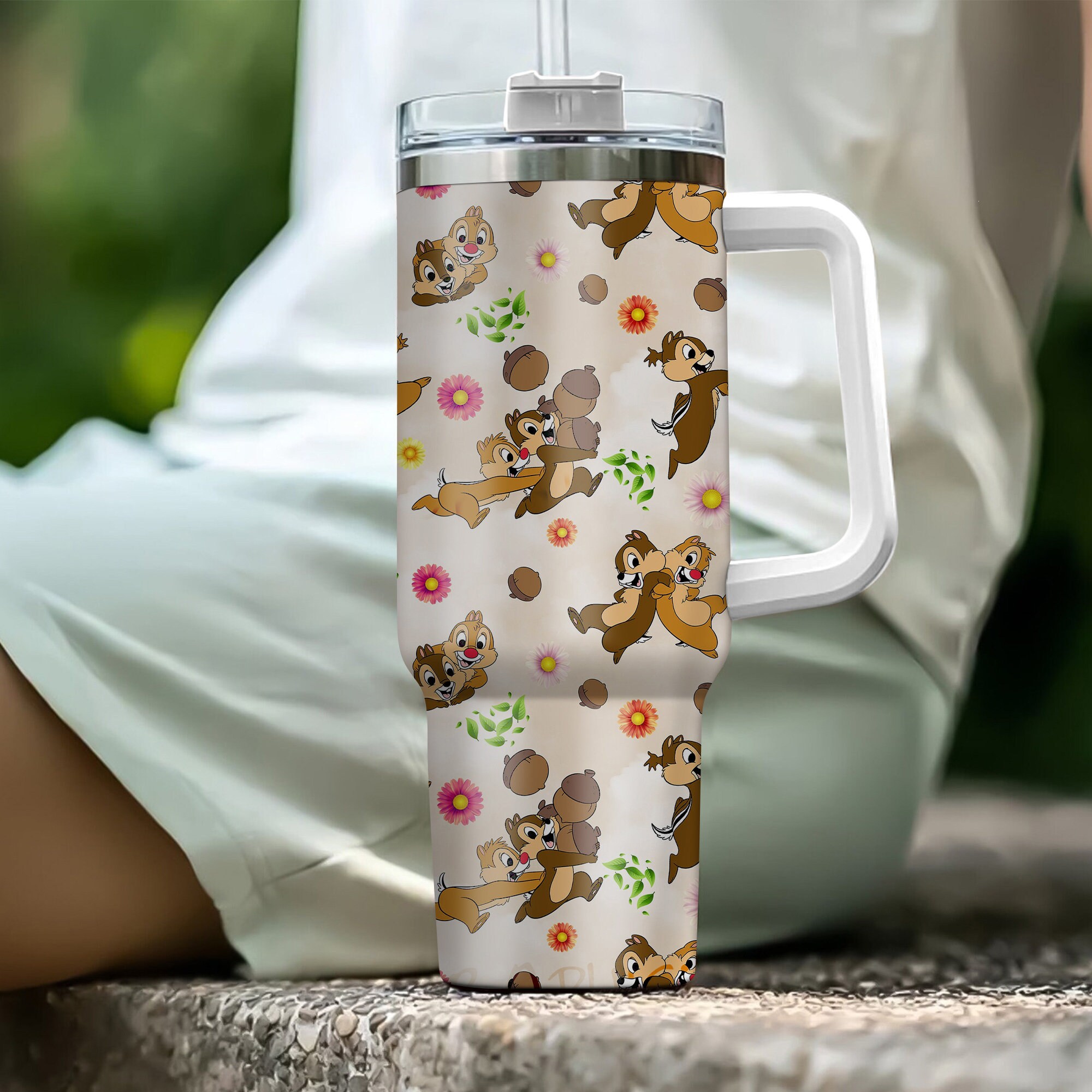 Chip And Dale Disney Cartoon Custom Stanley Cup 40 oz 30 oz Tumbler With HandleTVC2301973 - Image 5