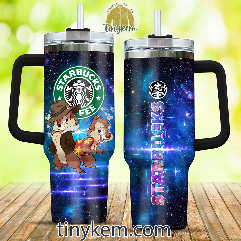 Chip and Dale Starbuck Custom Stanley Cup 40 oz 30 oz Tumbler With HandleTVC2301831