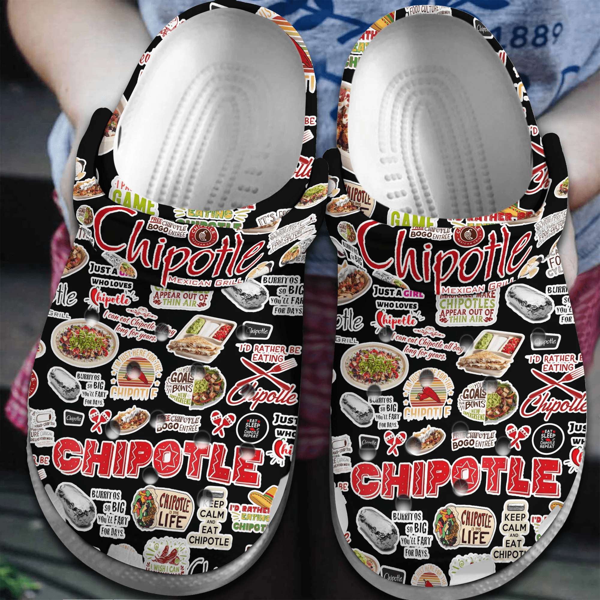 Chipotle Crocs Crocband Clogs Shoes Comfortable For Men Women and Kids