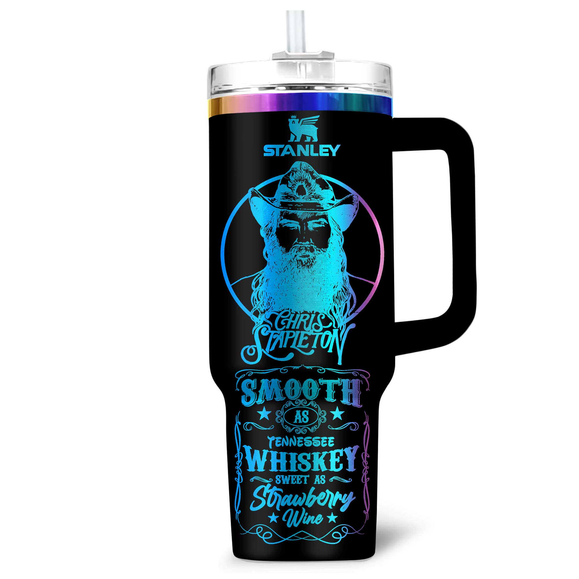 Chris Stapleton Music Custom Stanley Cup 40 oz 30 oz Tumbler With HandleTVC230192 - Image 3