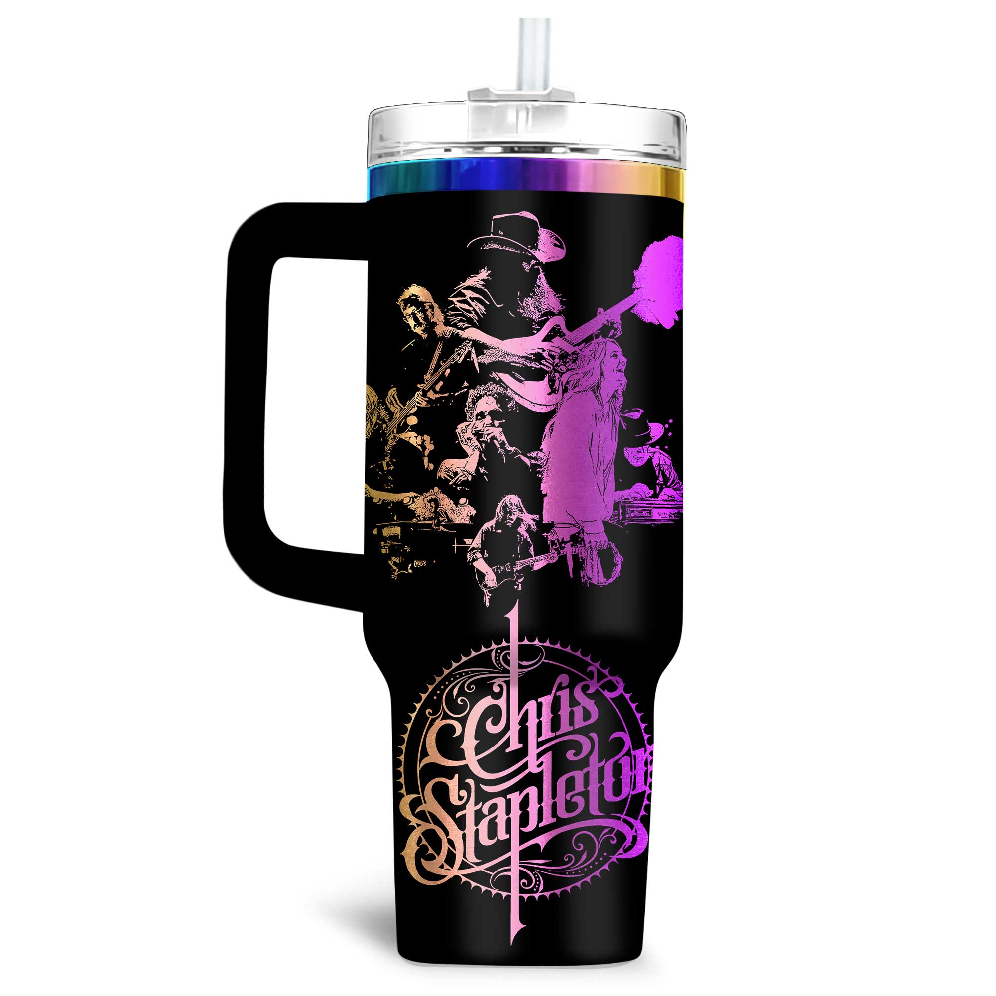 Chris Stapleton Music Custom Stanley Cup 40 oz 30 oz Tumbler With HandleTVC230192 - Image 4