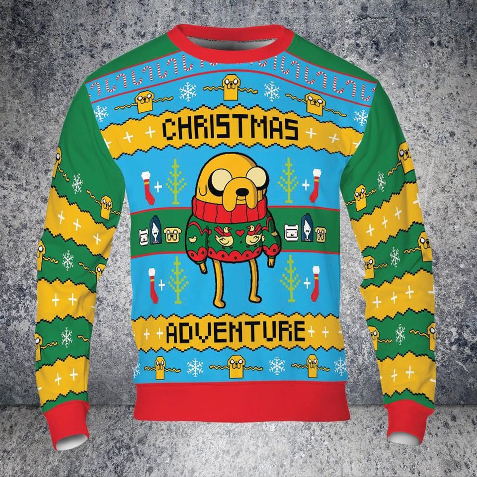 Christmas Adventure Christmas 3D Sweater