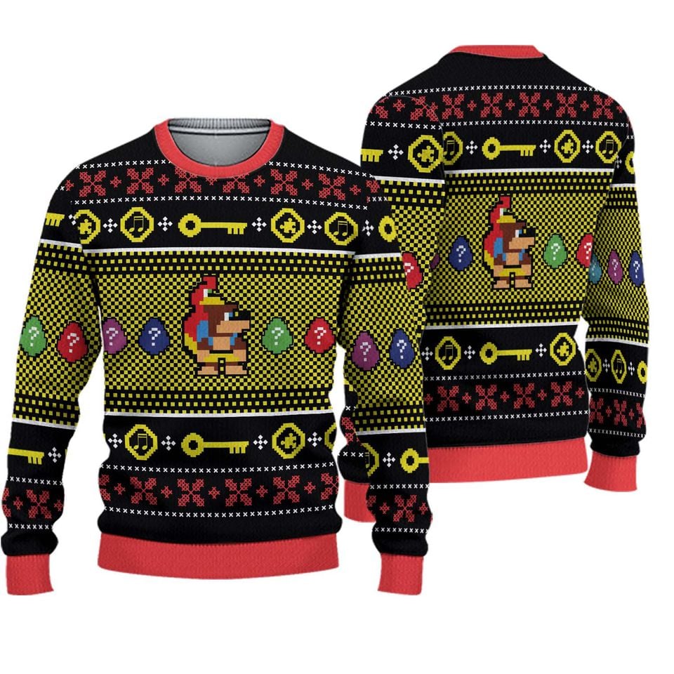 Christmas Banjo Kazooie Ugly Christmas Sweater