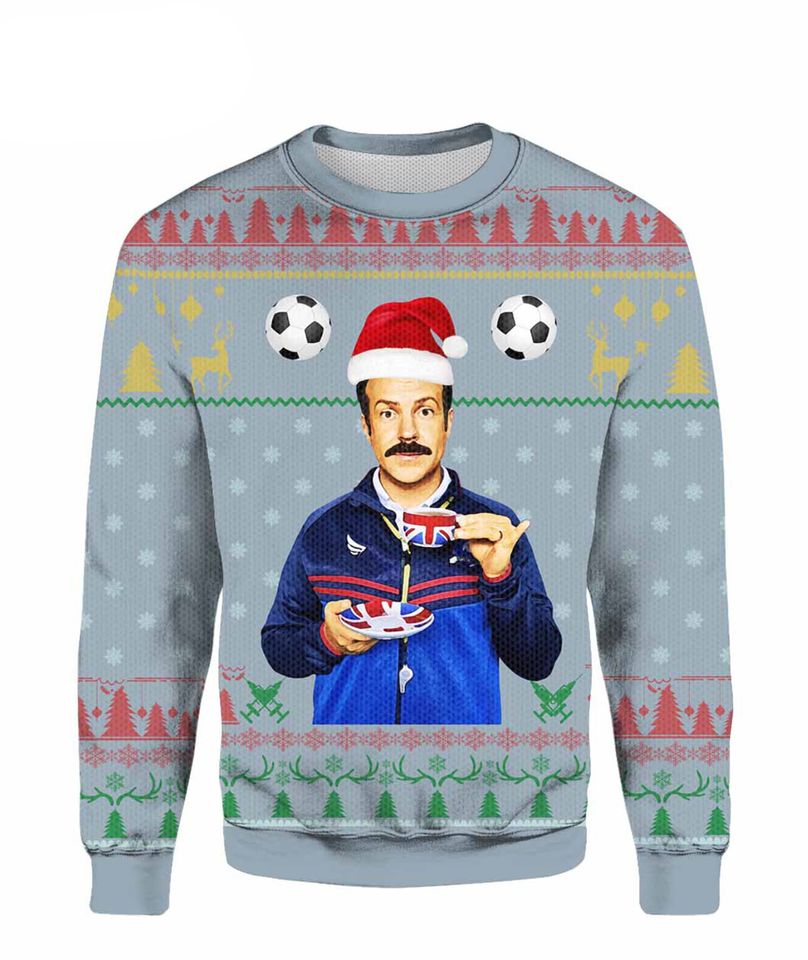 Christmas Believe 2023 Team Lasso Sweater 3D