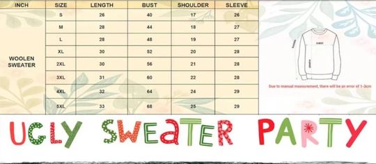 Christmas Bright Neon Lighting Ugly Christmas Sweater - Image 12