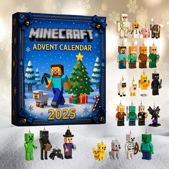 Christmas Building Blocks Advent Calendar 2025, 24-Days Christmas Countdown Calendar - Image 7