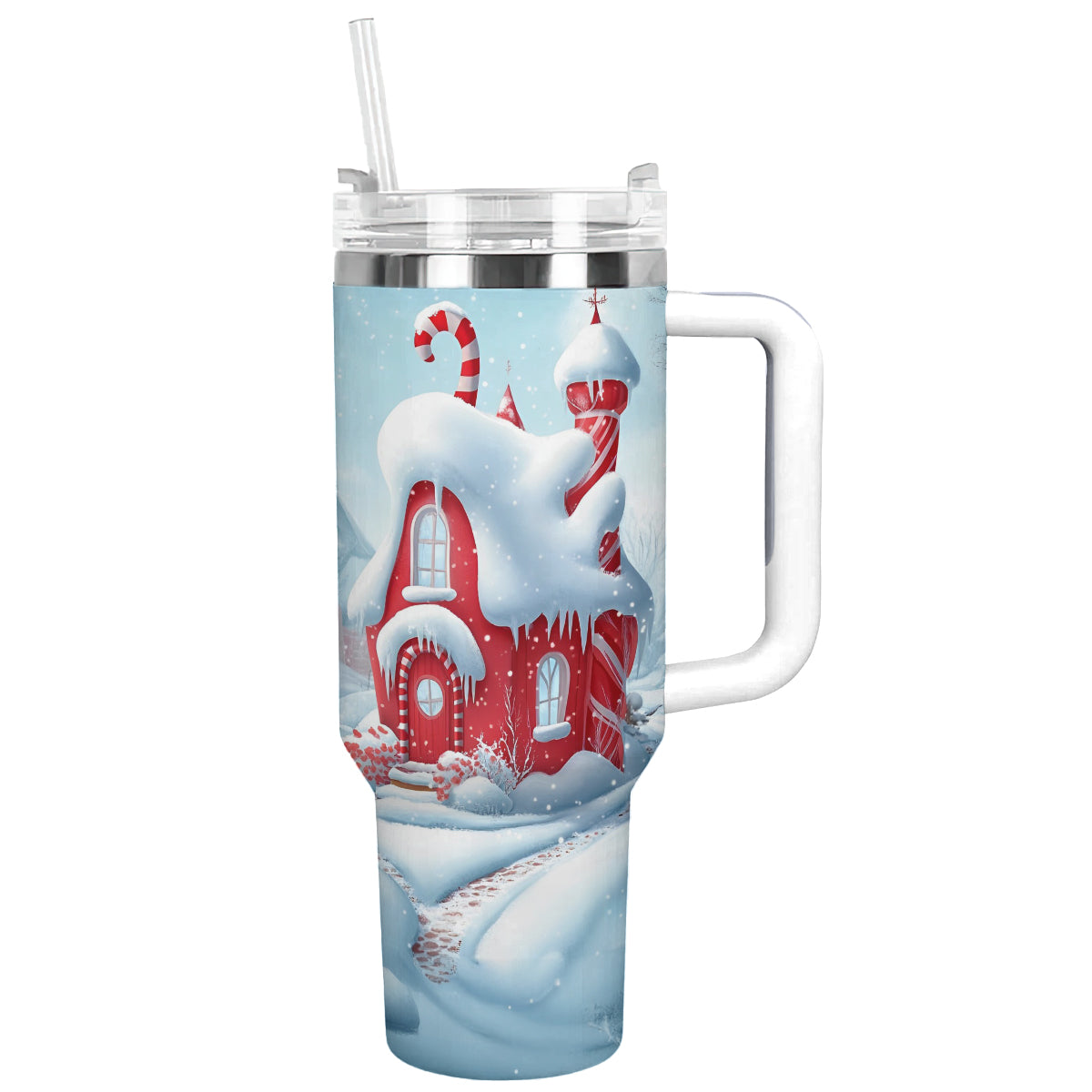 Christmas Candy House Custom Stanley Cup 40 oz 30 oz Tumbler With HandleTVC2301499