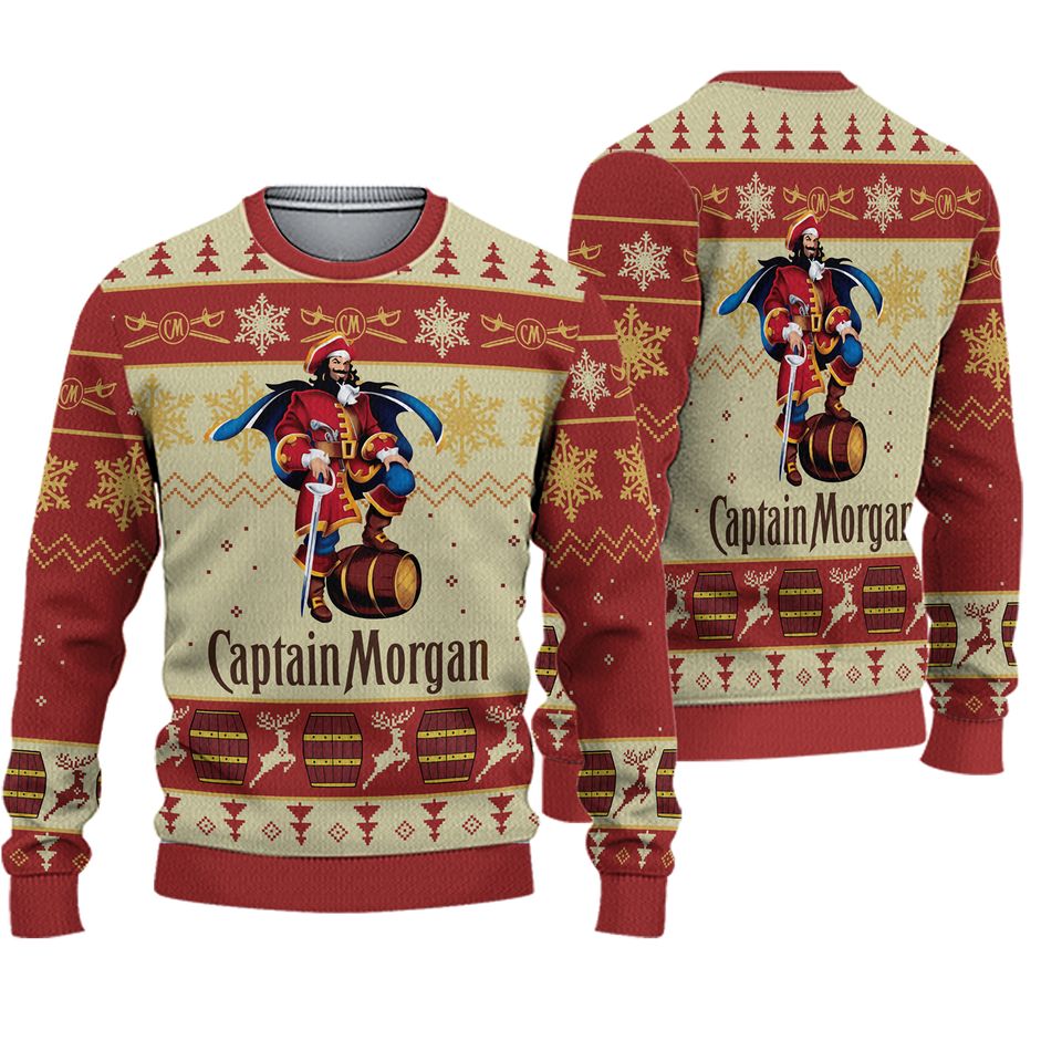 Christmas Captain Morgan Sweater