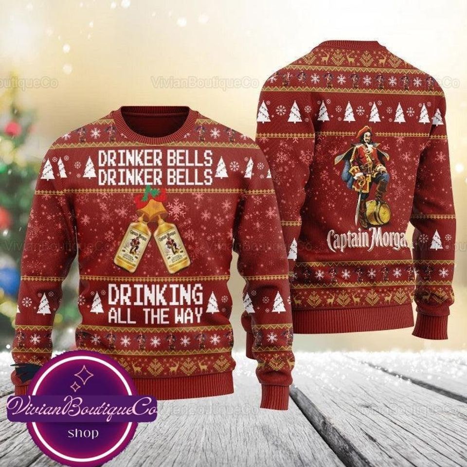 Christmas Captain Morgan Sweater, Captain Morgan Sweater