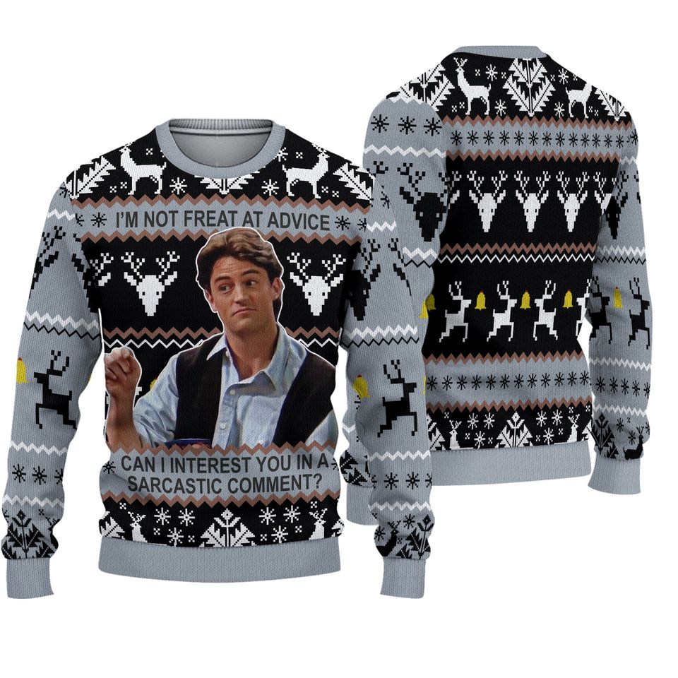 Christmas Chandler Bing Sweater