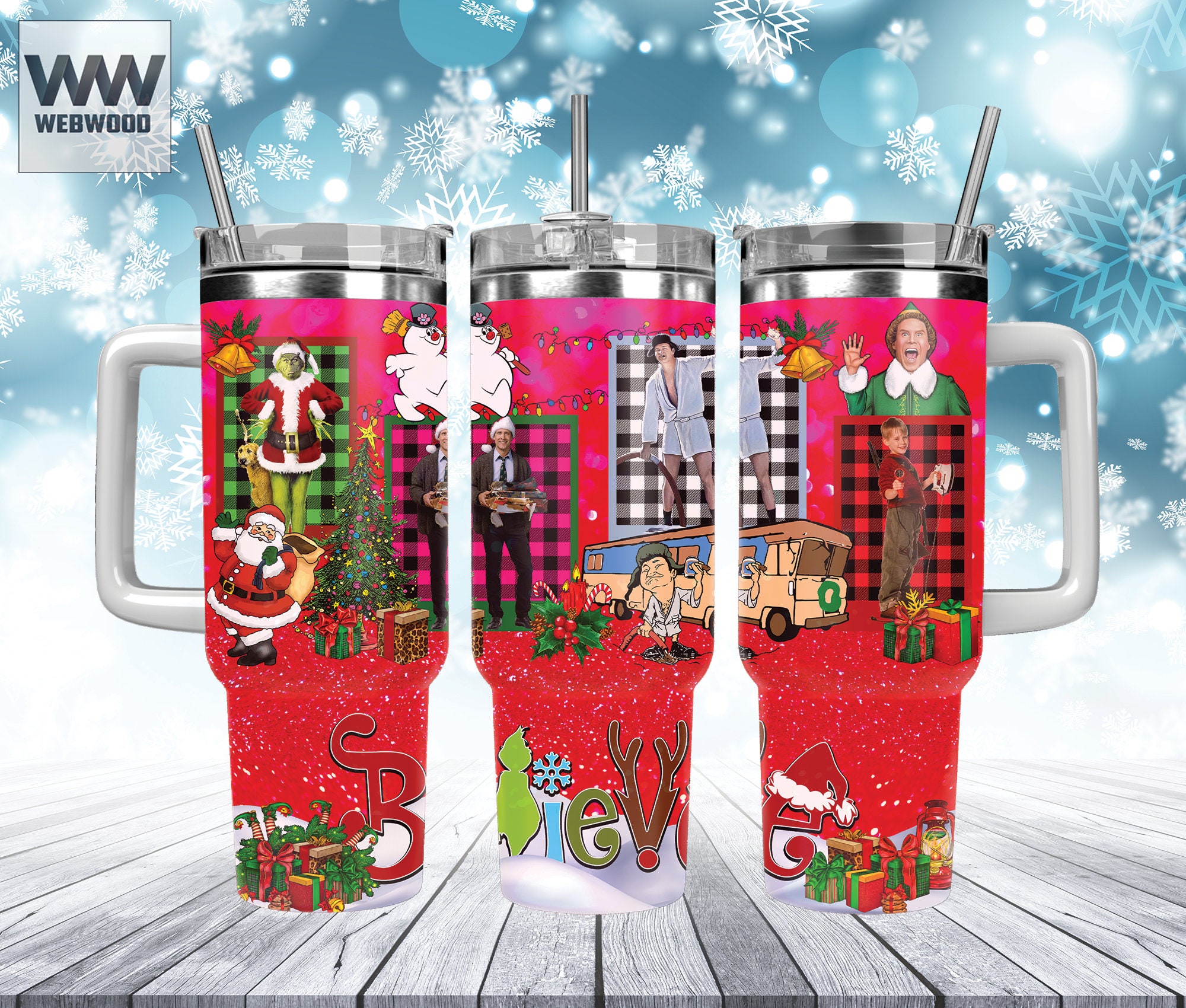 Christmas Characters Movies Custom Stanley Cup 40 oz 30 oz Tumbler With HandleTVC2301160
