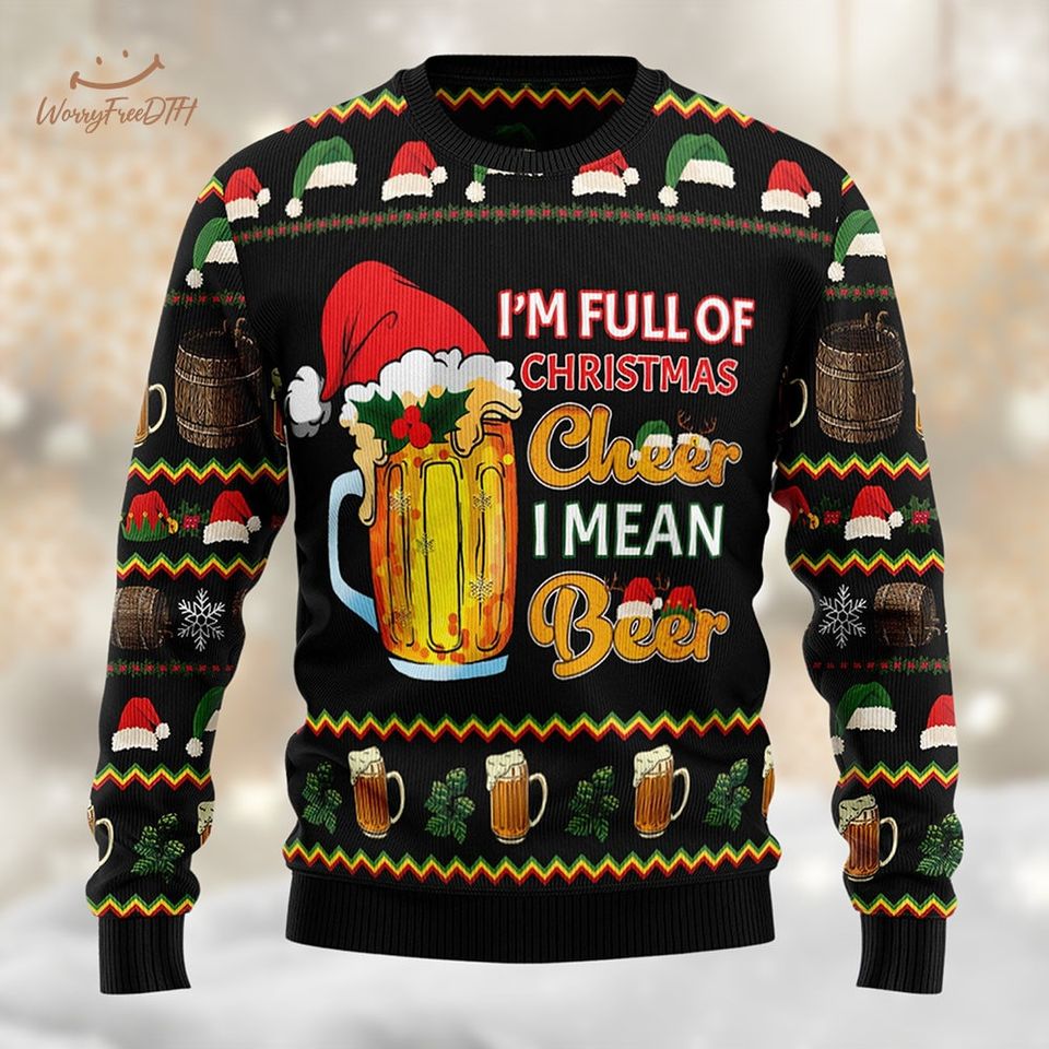 Christmas Cheer Beer Sweater