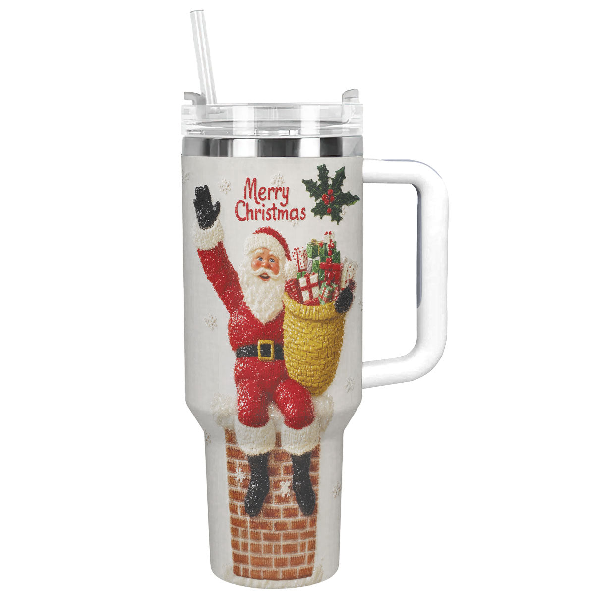 Christmas Chimney Surprise Custom Stanley Cup 40 oz 30 oz Tumbler With HandleTVC2301493