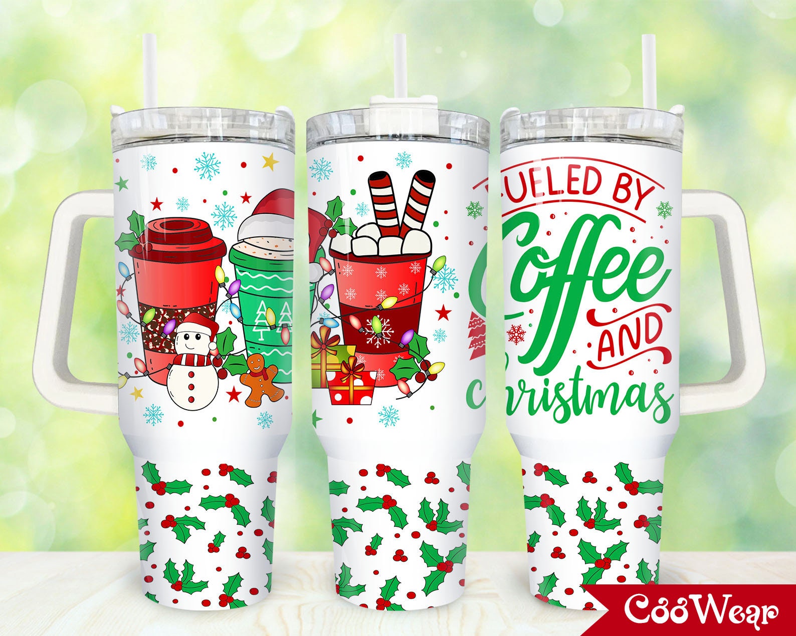 Christmas Coffee Custom Stanley Cup 40 oz 30 oz Tumbler With HandleTVC2301871