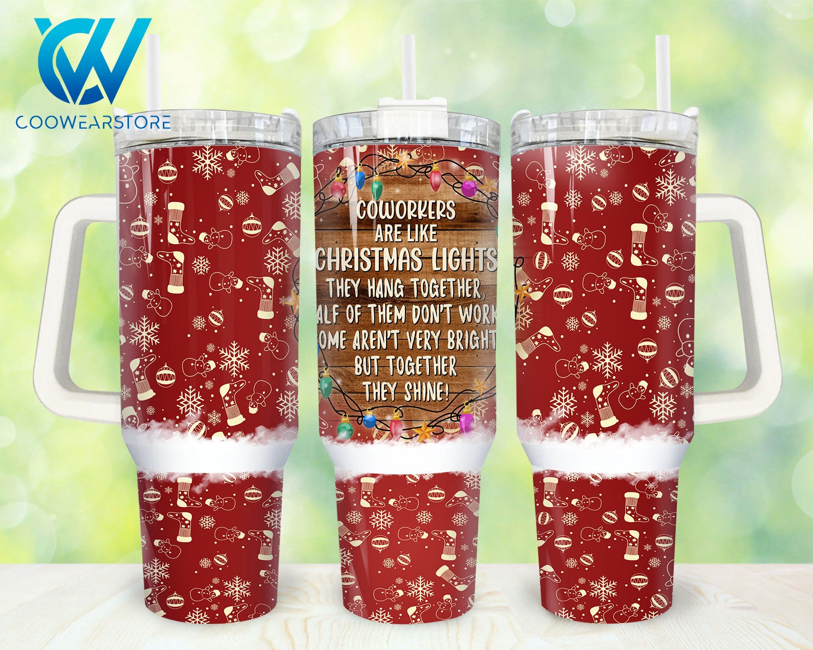 Christmas Coworkers Custom Stanley Cup 40 oz 30 oz Tumbler With HandleTVC2301864