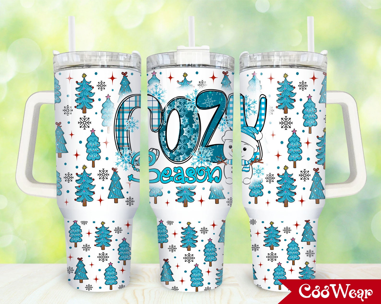 Christmas Cozy Season Custom Stanley Cup 40 oz 30 oz Tumbler With HandleTVC2301863