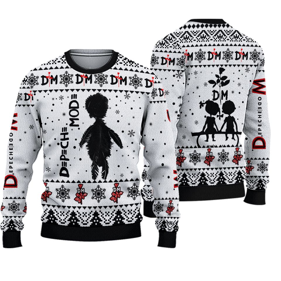 Christmas Depeche Mode Sweater, Depeche Mode Ugly Sweater
