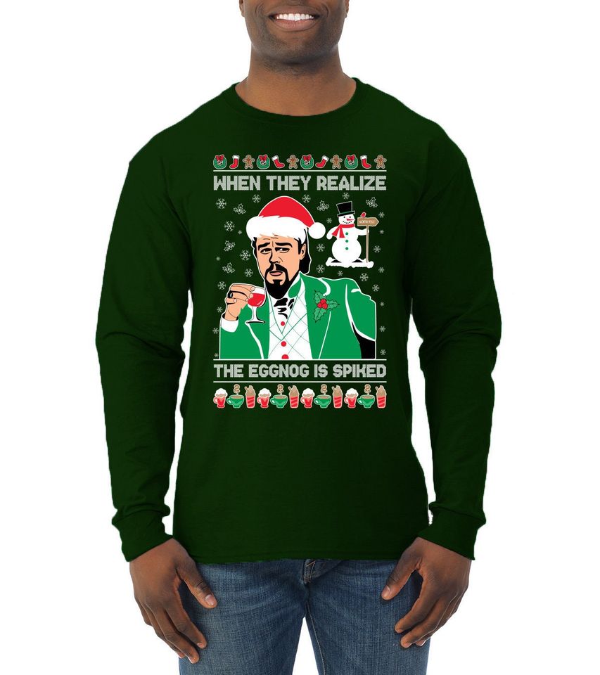 Christmas Dicaprio Meme Sweater