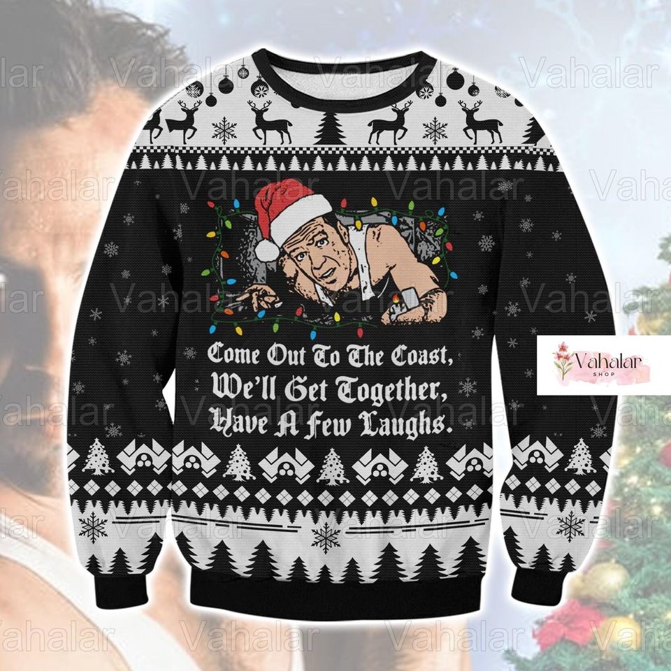 Christmas Die Hard Ugly Sweatshirt
