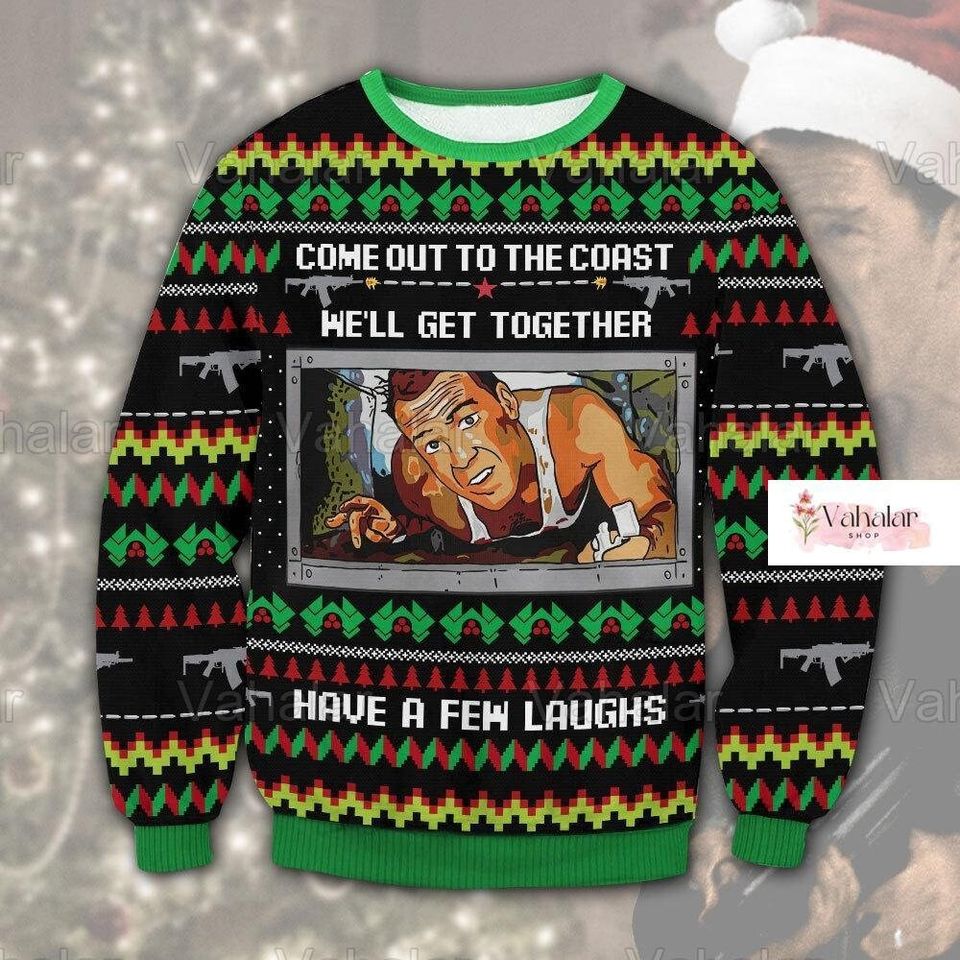 Christmas Die Hard Ugly Sweatshirt