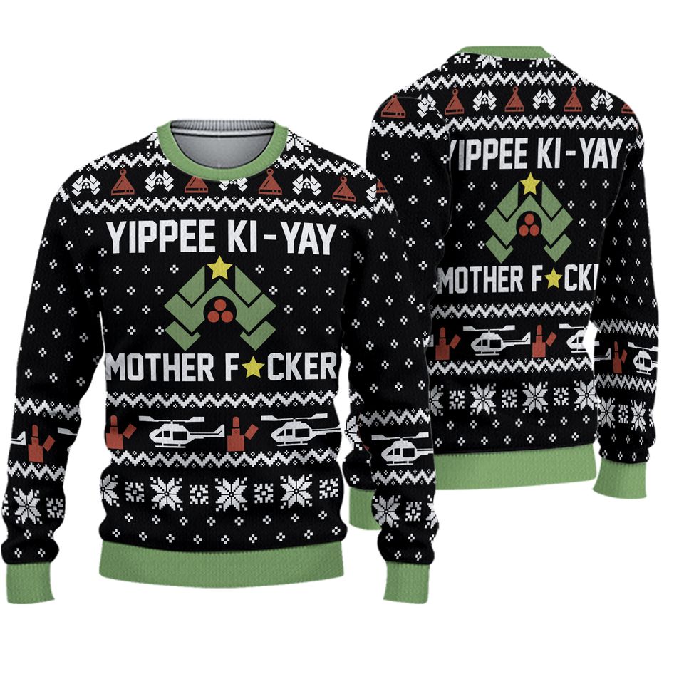 Christmas Die Hard Ugly Sweatshirt