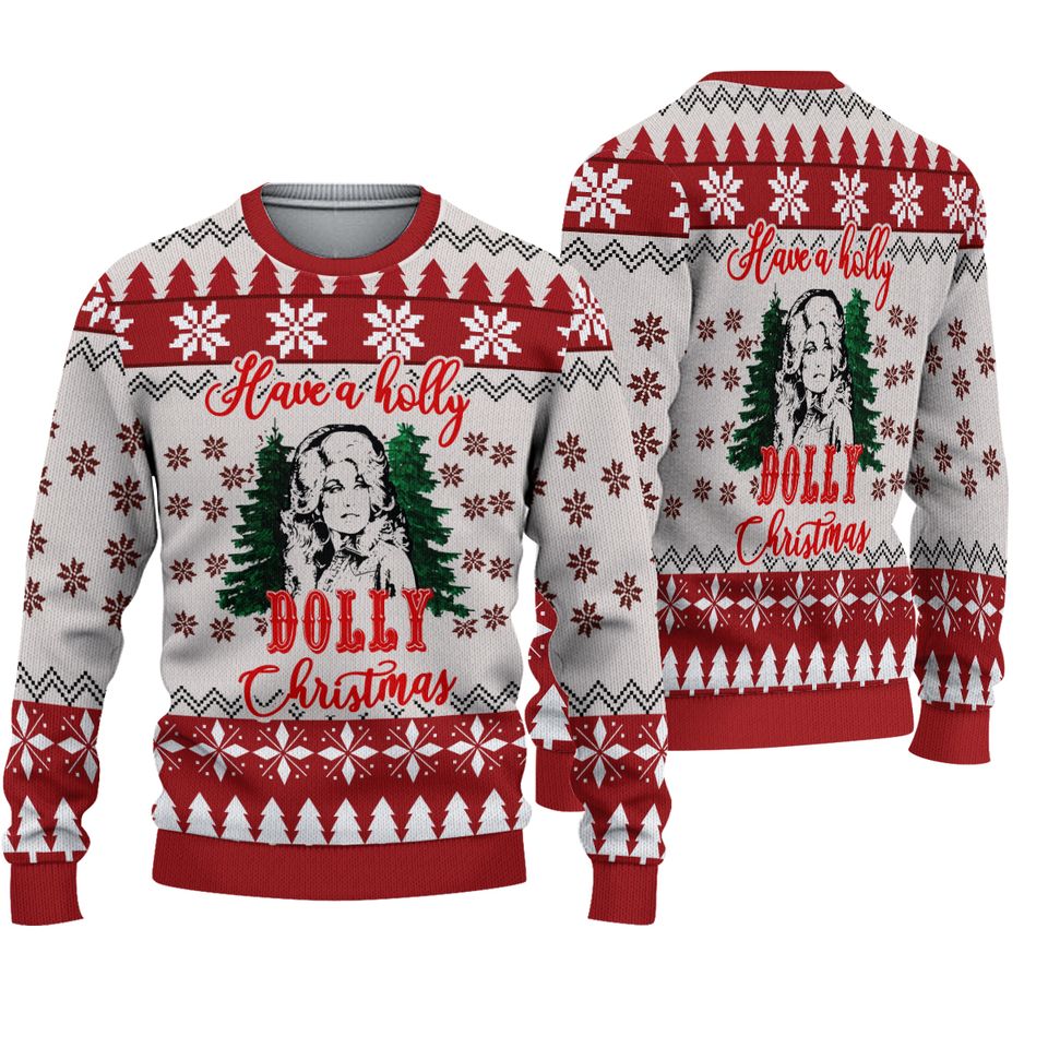 Christmas Dolly Parton Ugly Sweater