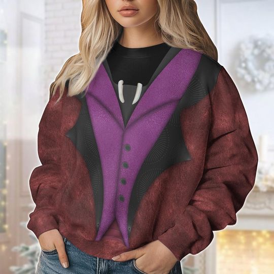 Christmas Dr Facilier Ugly Sweater, Princess And The Frog Costume, Dr Facilier Cosplay Shirt - Image 14