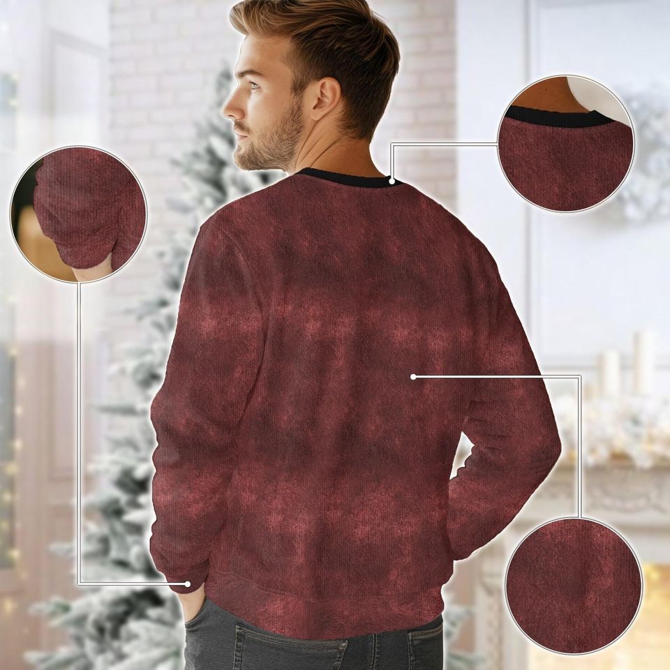 Christmas Dr Facilier Ugly Sweater, Princess And The Frog Costume, Dr Facilier Cosplay Shirt - Image 6