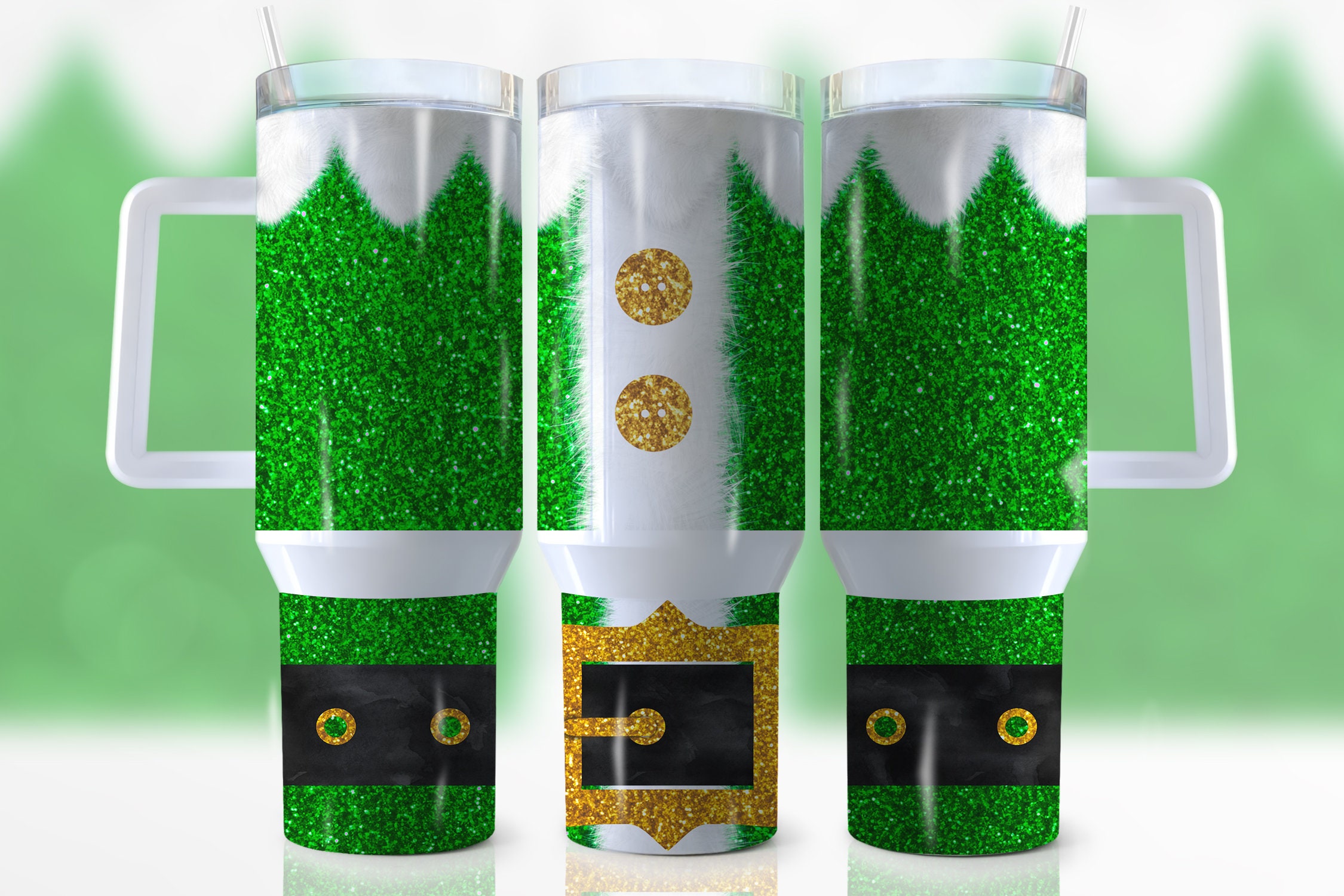 Christmas Elf Suit Custom Stanley Cup 40 oz 30 oz Tumbler With HandleTVC2301946