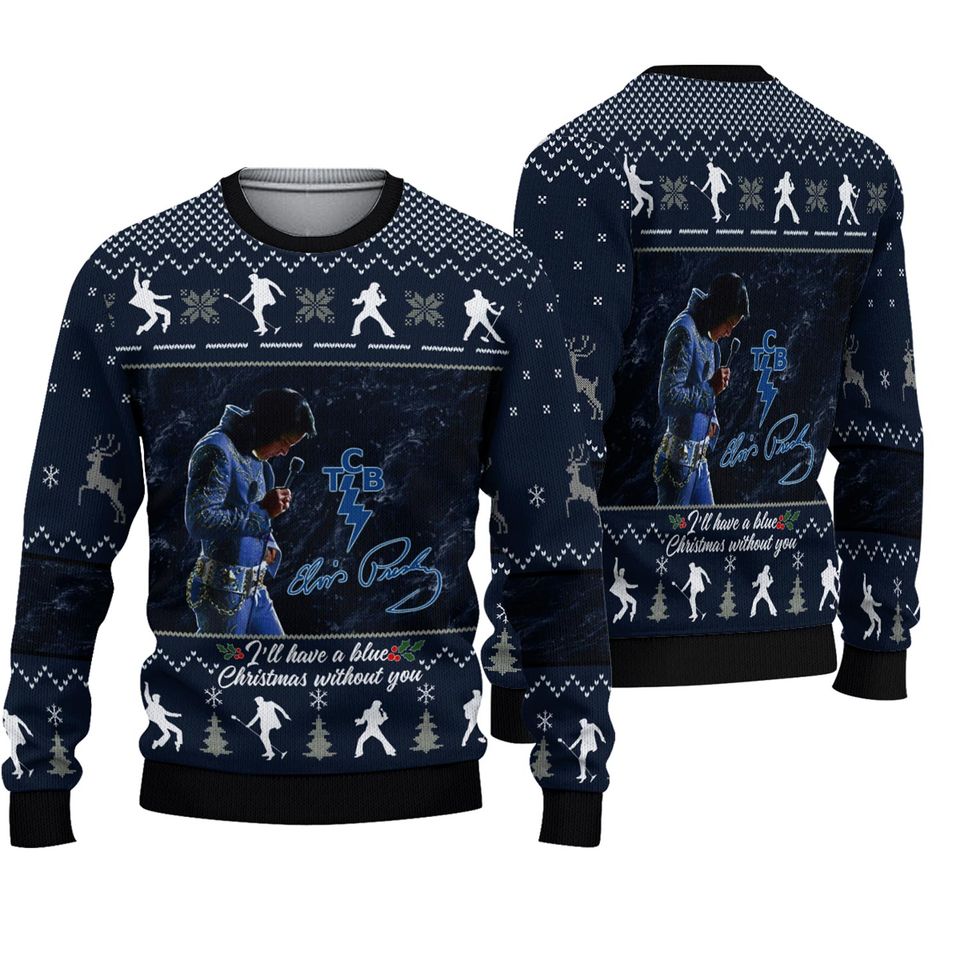 Christmas Elvis Presley Sweater