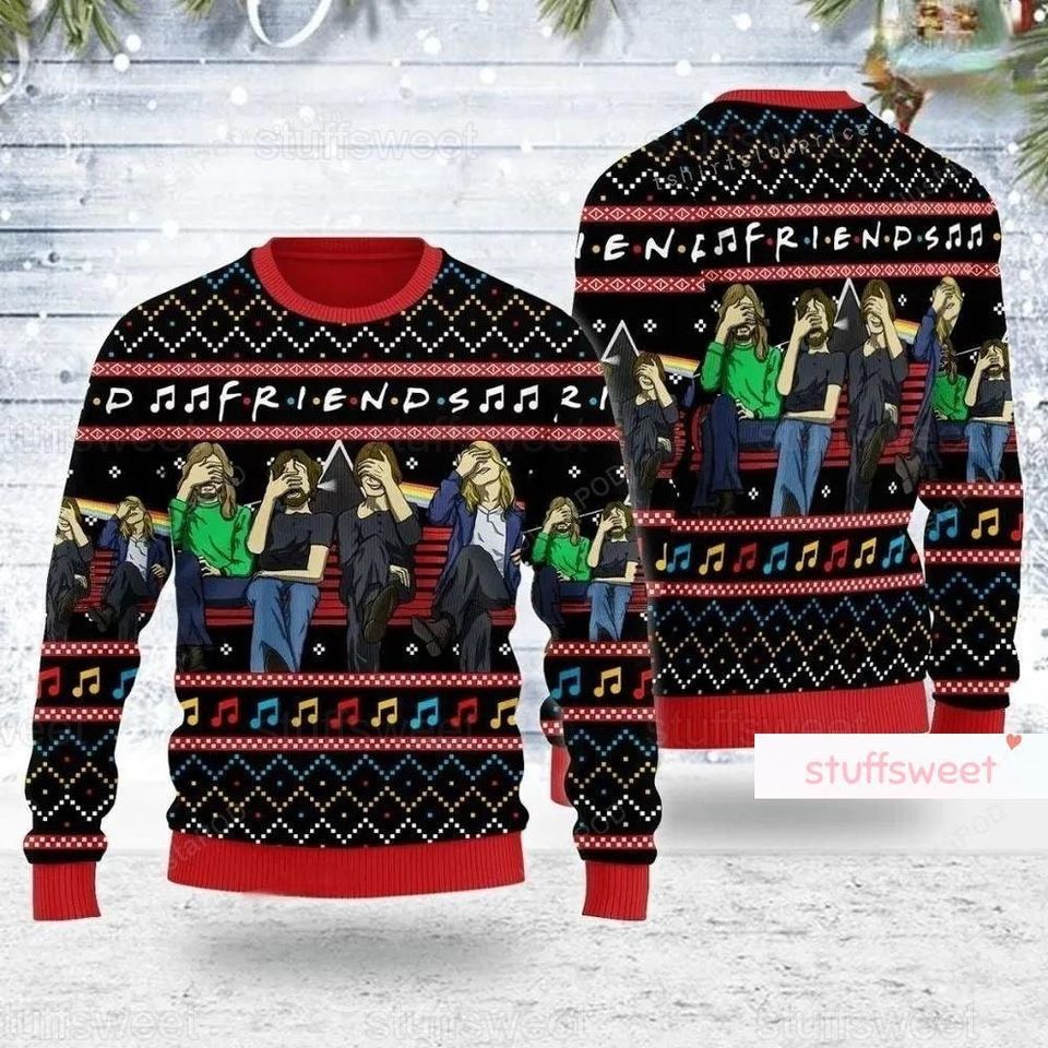 Christmas Friends TV Ugly Sweater, Friends Movie Christmas Sweater