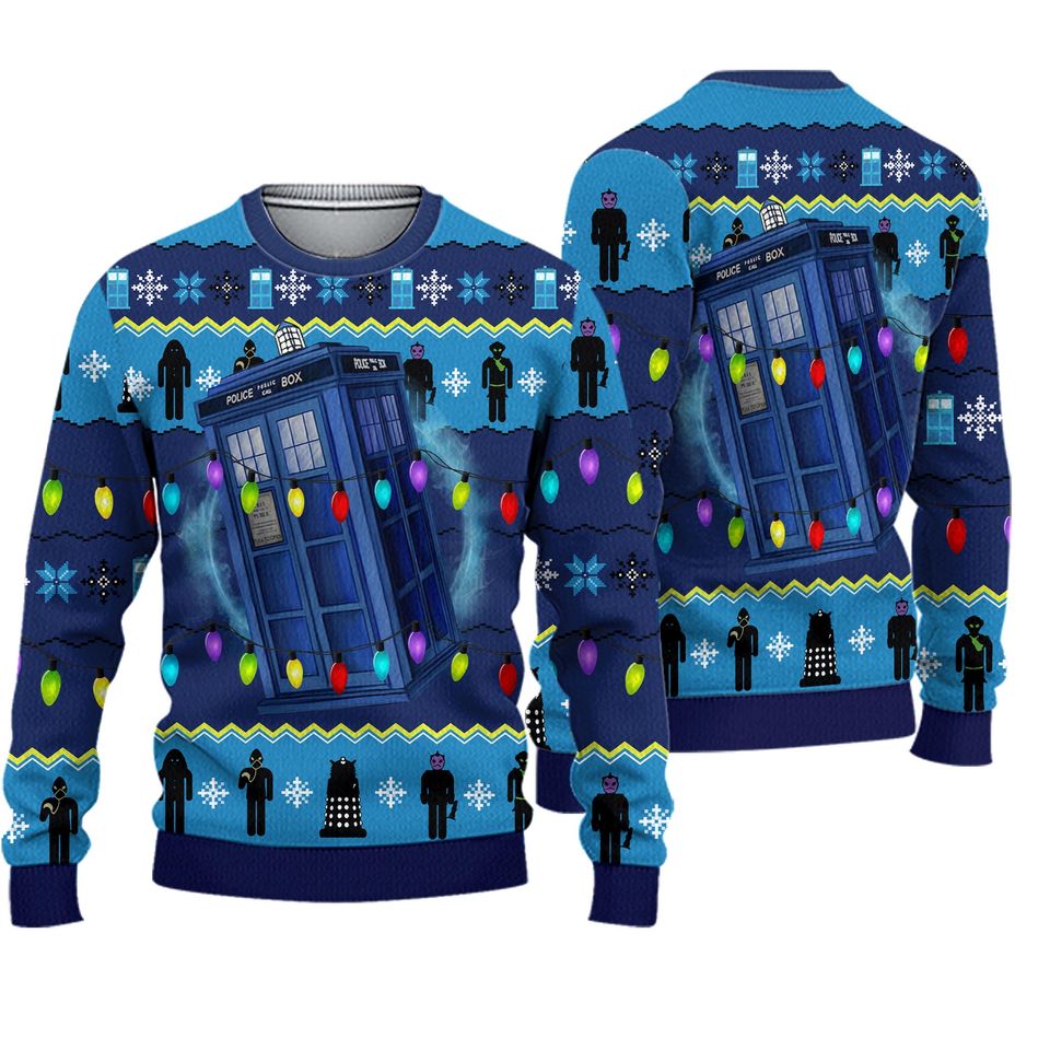 Christmas Gift, Doctor Who Ugly Sweater