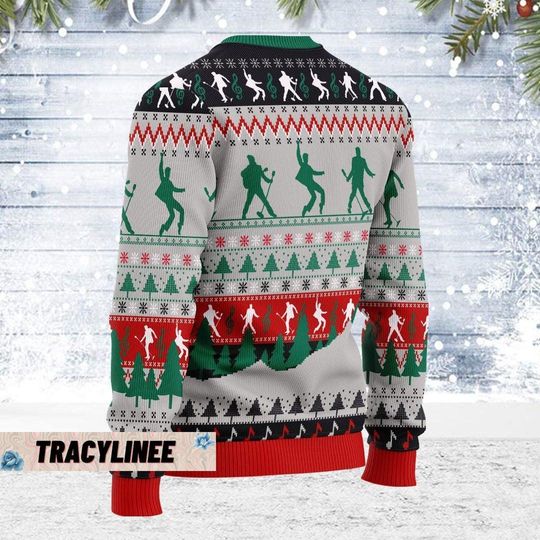 Christmas Gift, Elvis Christmas 3D Sweater - Image 6