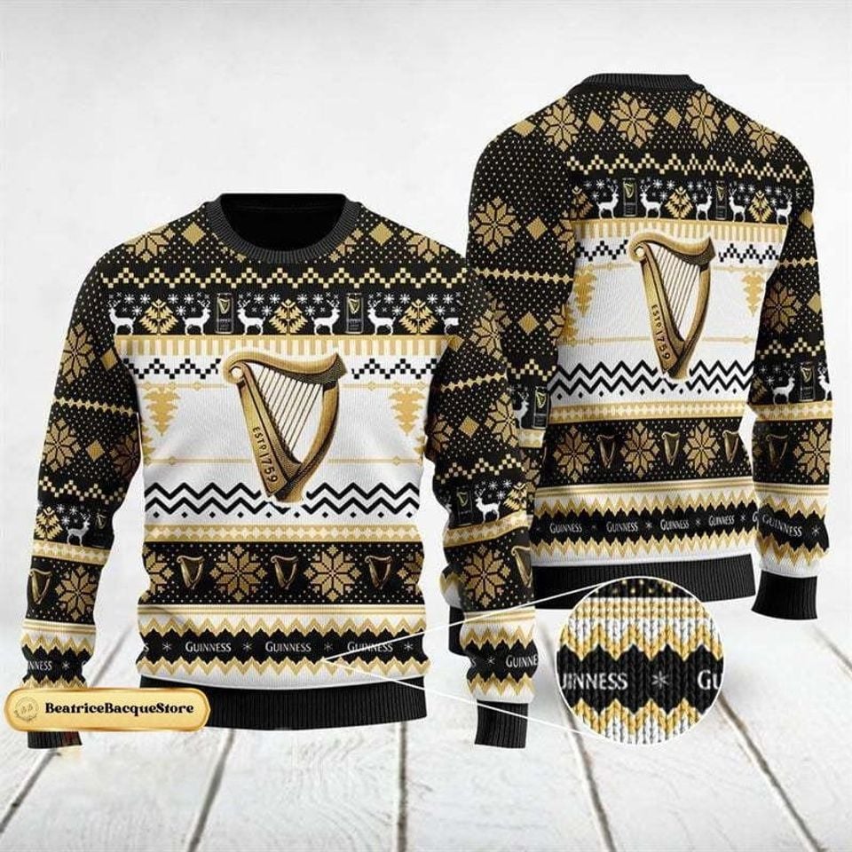 Christmas Gift, Guinness Beer Christmas Sweater