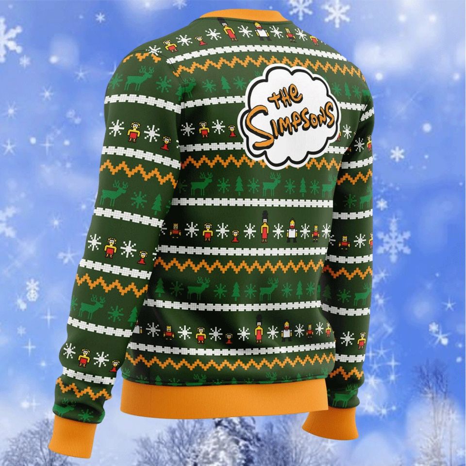 Christmas Gift, The Simpsons Ugly Sweater, Family Tradition The Simpsons Sweatshirt, Cute Simpson Christmas Sweatshirt - Image 3