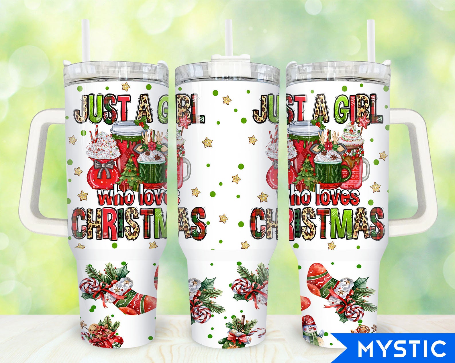 Christmas Girl Custom Stanley Cup 40 oz 30 oz Tumbler With HandleTVC2301917