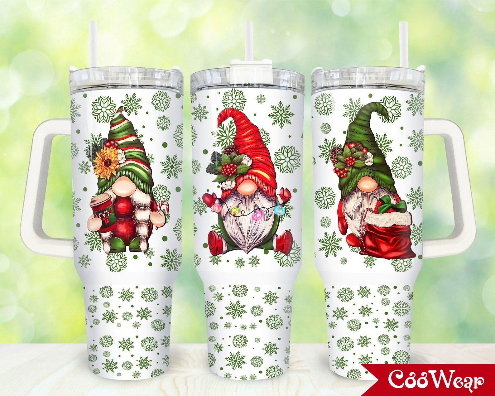 Christmas Gnome Custom Stanley Cup 40 oz 30 oz Tumbler With HandleTVC2301860