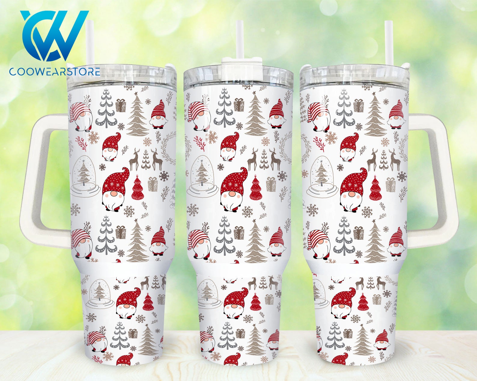 Christmas Gnome Custom Stanley Cup 40 oz 30 oz Tumbler With HandleTVC2301870