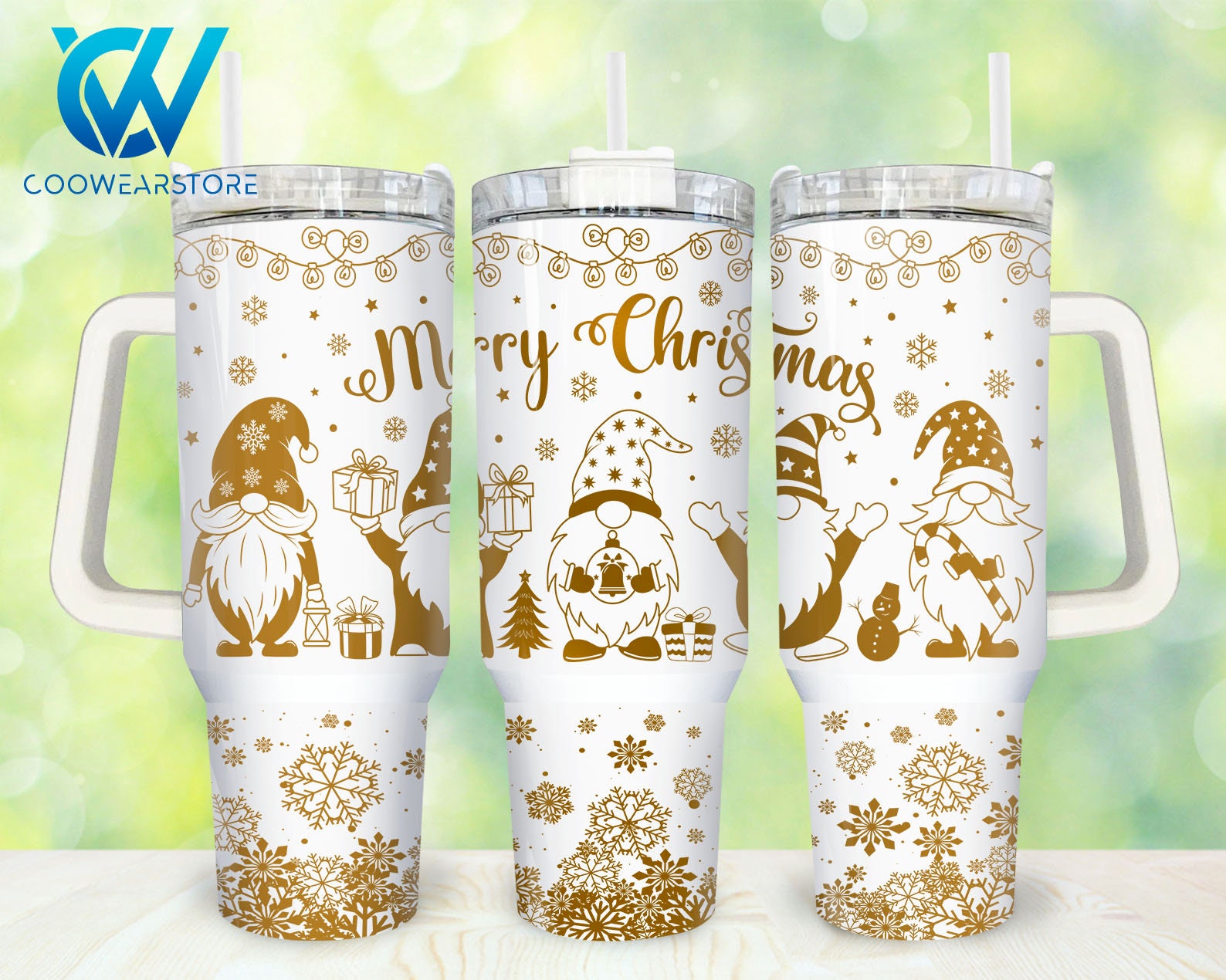 Christmas Gnome Custom Stanley Cup 40 oz 30 oz Tumbler With HandleTVC2301872