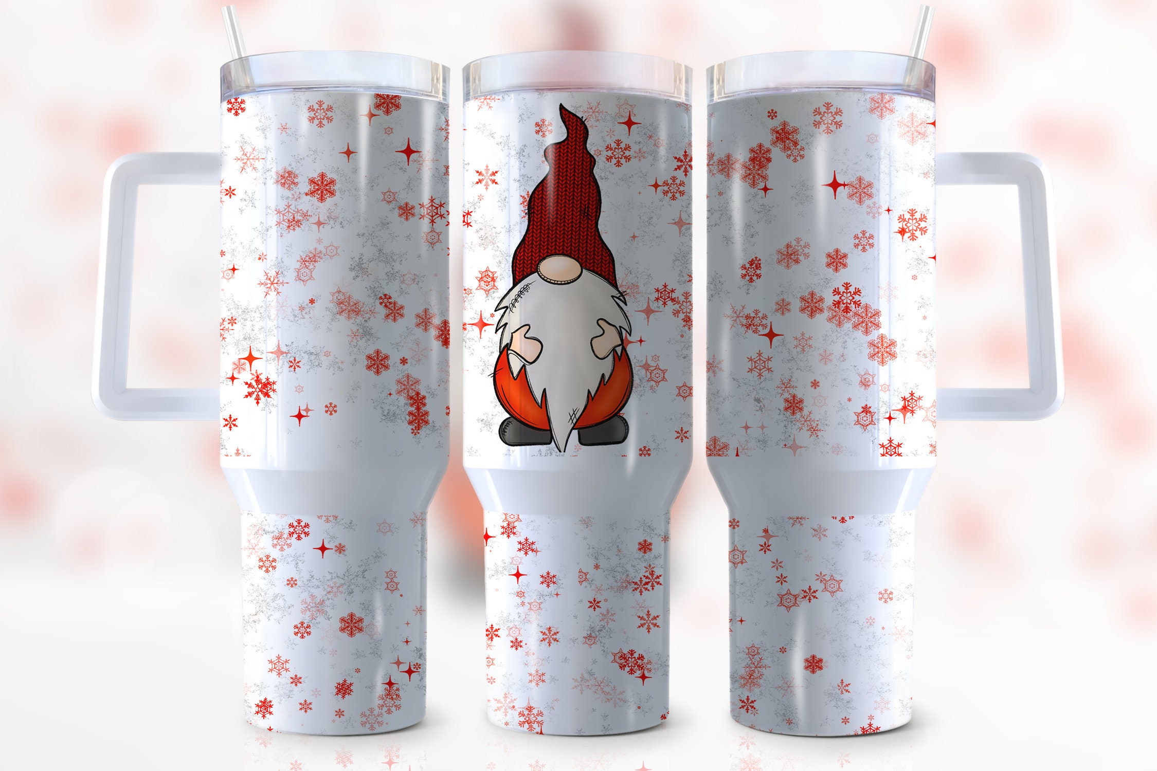 Christmas Gnome Custom Stanley Cup 40 oz 30 oz Tumbler With HandleTVC2301952